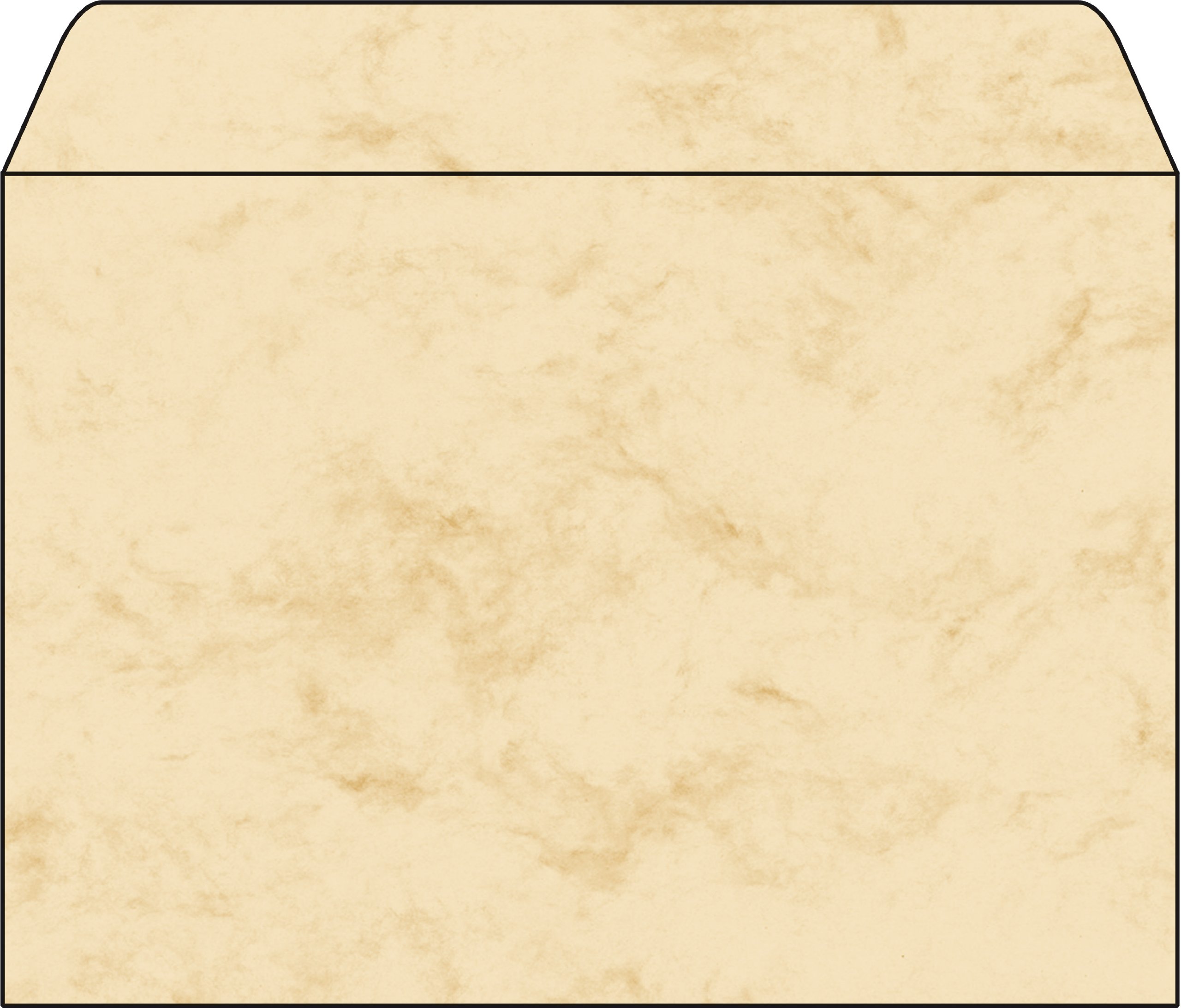 SIGEL DU203 Marbled envelopes, C5, 90 gsm, Beige, 25 Pieces