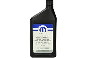 Genuine Mopar Fluid 5142893AA Hydraulic System Power Steering Fluid - 1 Quart