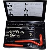 3/8" x 16 UNC Imperial Tap Repair Cutter Kit Helicoil Damaged Threads 14pc Kit