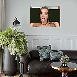 Sexy Model Haley Reed Body Portrait Poster 4 Canvas