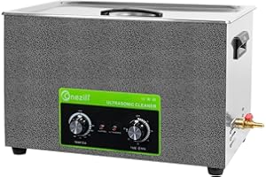 ONEZILI Ultrasonic Cleaner 30L, Upgraded Large Ultrasonic Gun Cleaner, High Power 600W for Cleaning Gun Parts Carburetor Fuel Injector Brass Motor Repair Tool, Ultrasonic Carburetor Cleaner