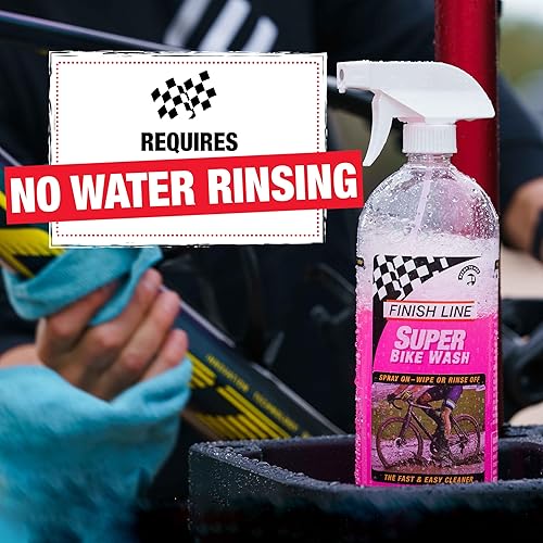 Finish Line Super Bike Wash – Professional Biodegradable Bicycle
