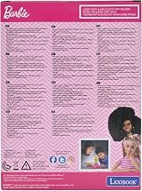 Lexibook Barbie Nightlight Alarm Clock Pink view 7