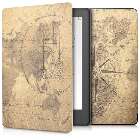 kwmobile Kobo Aura H2O Edition 2 Hülle - Kunstleder eReader Schutzhülle Cover Case für Kobo Aura H2O Edition 2