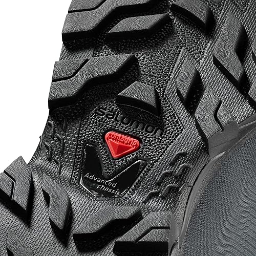 Salomon Men's Outback 500 GTX Backpacking Boots, Ebony/Black/Grape