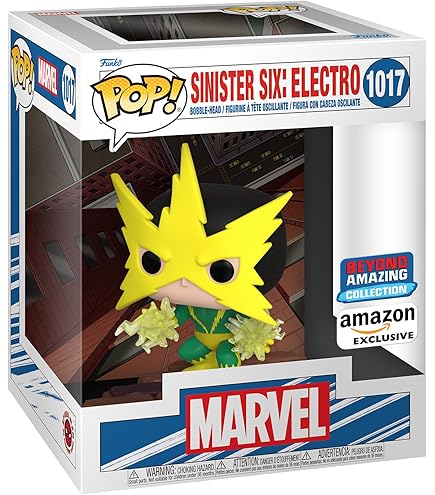 funko pop ELECTRO（エレクトロ） Amazon.com: Funko Pop! Deluxe: Spider-Man: No Way Home