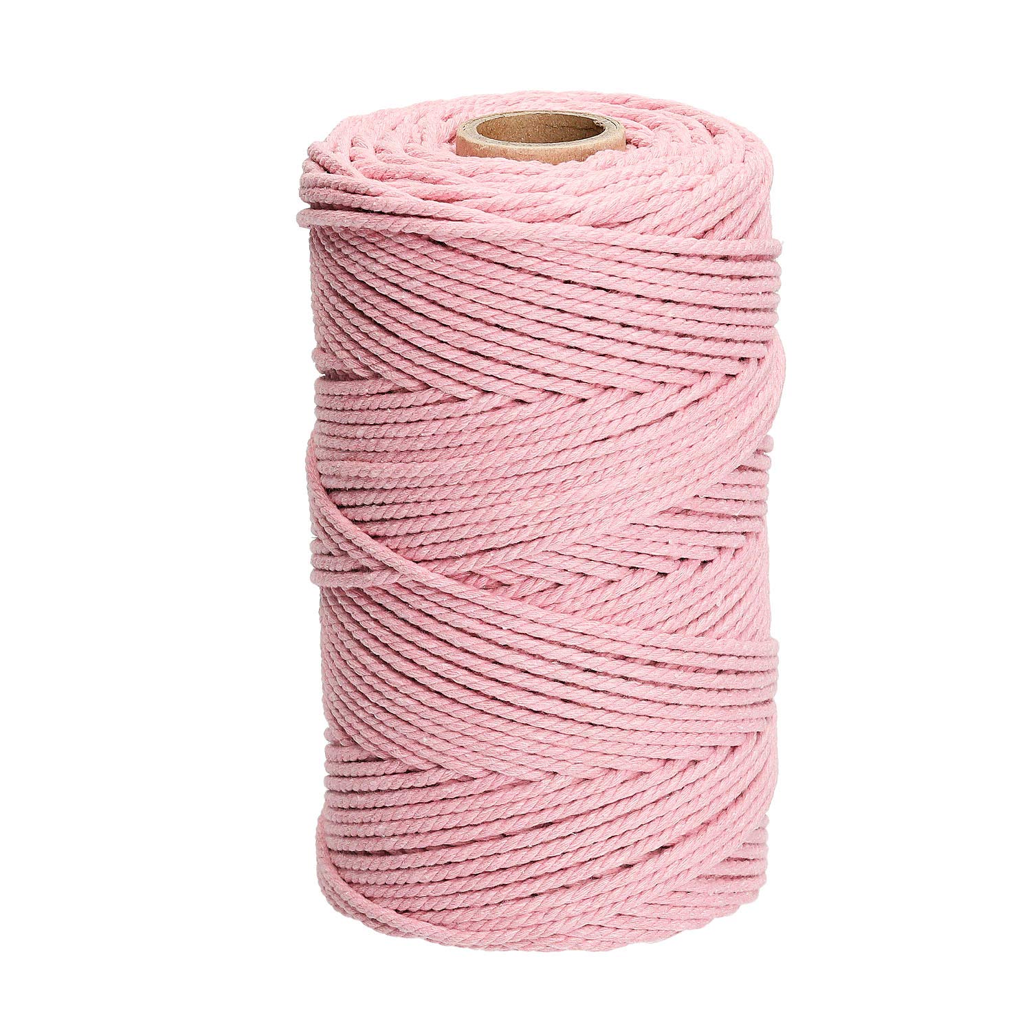 Lieblingsgarn - Premium Macramé Cord made of cotton 3 mm x 120 m in Noisy Pink