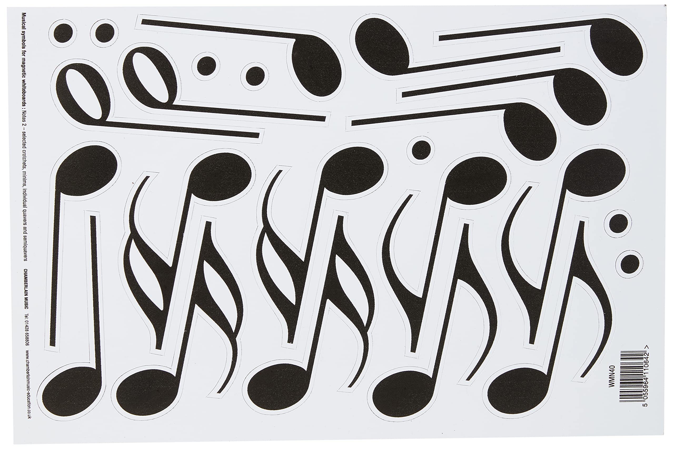 Chamberlain Music WMN40 Magnetic Music Symbol for Whiteboard