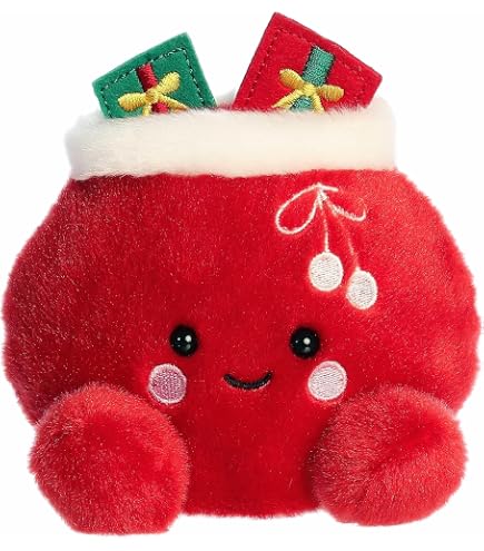 Aurora World YooHoo Plüschtier Pammee Mrs Claus – 15 Cm, Süßer Wüstenfuchs In Rot/Weiß/Pink