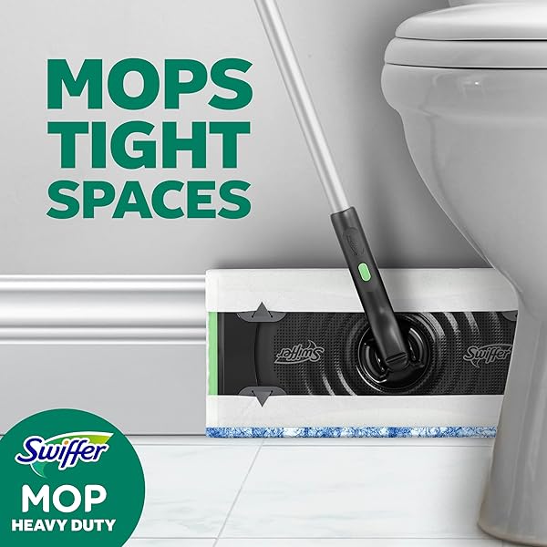 SWIFFER HEAVY DUTY MOP WET MULTI-SURFACE CLOTH REFILLS FOR FLOOR MOPPING AND CLEANING, PET WITH FEBREZE ODOR DEFENSE, 20 COUNT