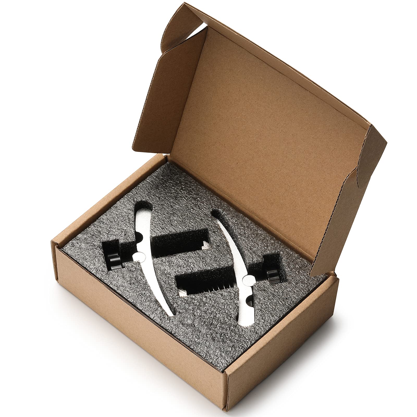 Genmitsu 2PCS T-Track Hold Down Clamp Kit, for Woodworking Metalworking, Compatible with MDF Spoilboard with 6mm(0.24'') Threaded Hole and Aluminum Spoilboard for M6 T-slot Nut 16 x 16mm(0.6 x 0.6'')