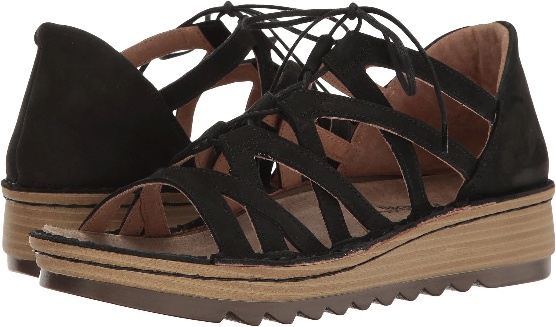 NAOT Footwear Women's Yarrow Lace up Sandal