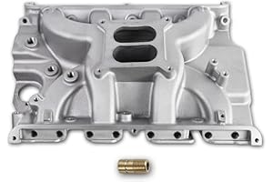JGhyperX R1148 7105 Intake Manifold Aluminum Dual Plane Compatible with Ford Big Block BBF FE 1958-1976 352 5.8L 360 5.9L 390 6.4L 406 6.6L 410 6.7L 427 7.0L V8 RPM 1,500-6,500