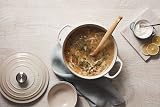 Le Creuset Signature Enamelled Cast Iron Round Casserole 28 cm Meringue view 2