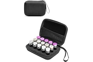 Insulin Peptide Case for Fridge, Vial Holder Storage Organizer for Travel with Hard Shell, Fits Standard 10ml U-100 Vials,Bla