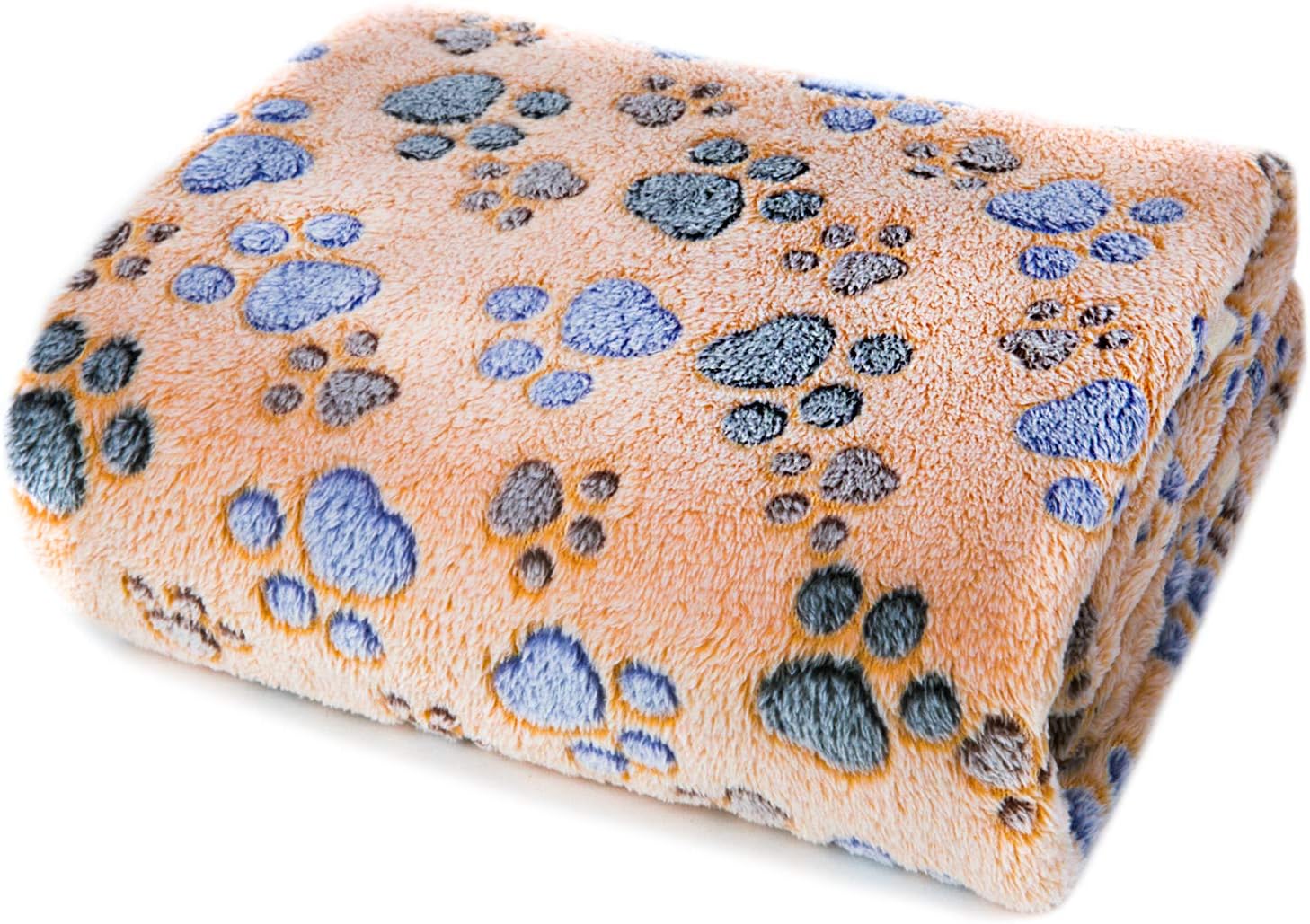 Allisandro Fluffy Pet Dog Blanket Brown