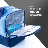 KEPLIN Large Freezer Ice Blocks 6 Pack Blue Reusable Gel Packs 15.5x8.5x2.5 cm view 4