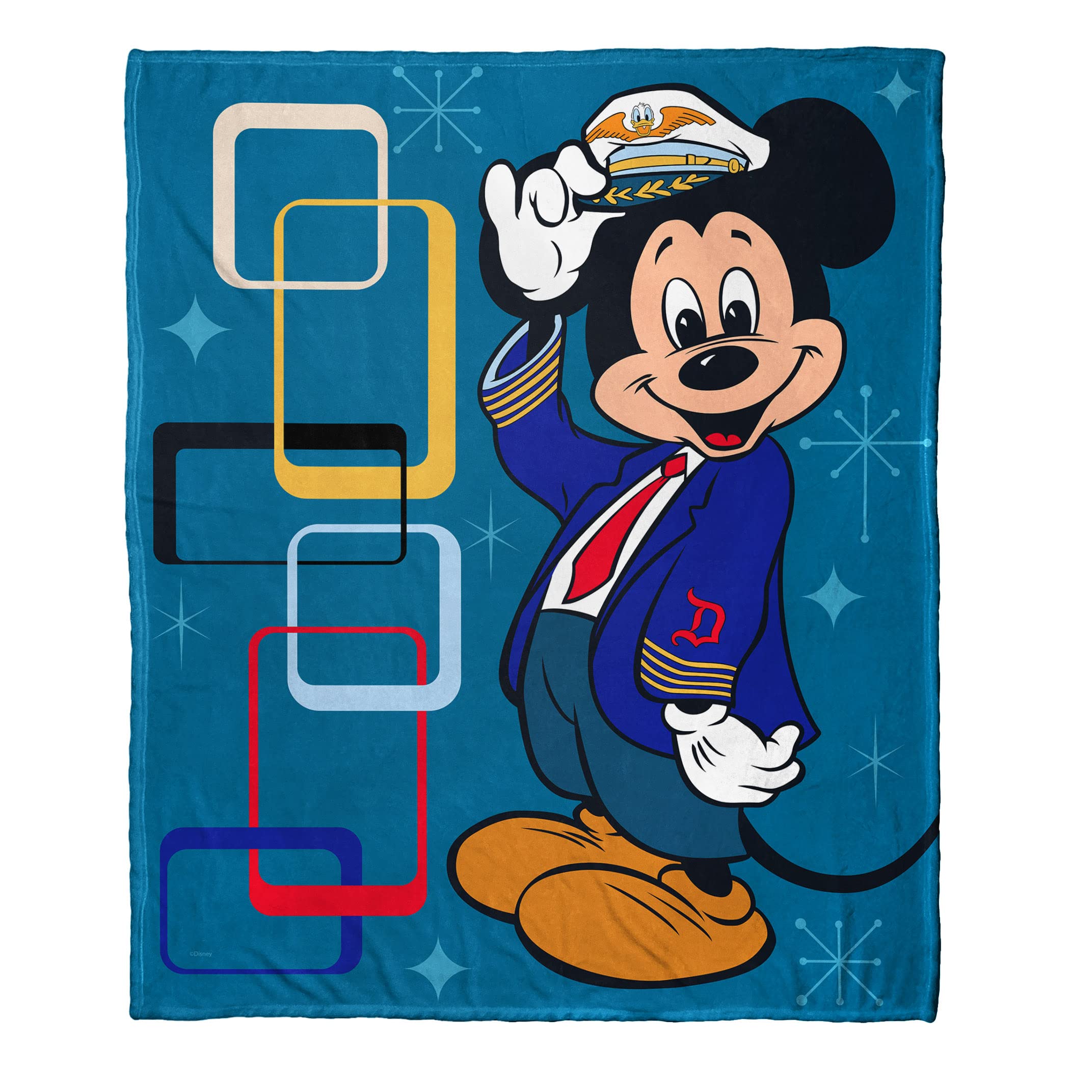 Northwest Disney Silk Touch Throw Blanket, Fly with Me, 50" x 60"