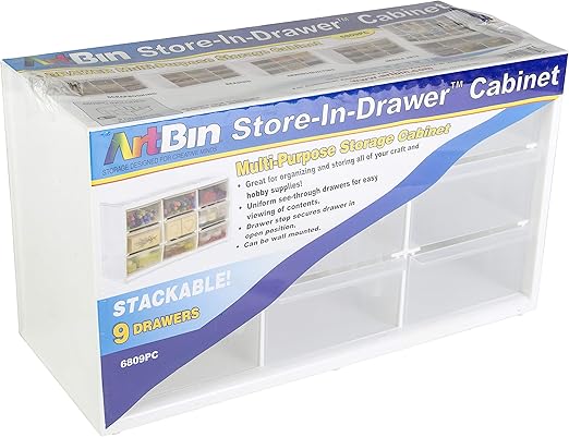 Amazon Com Artbin Store In Drawer Cabinet 14 375inx6inx8 675
