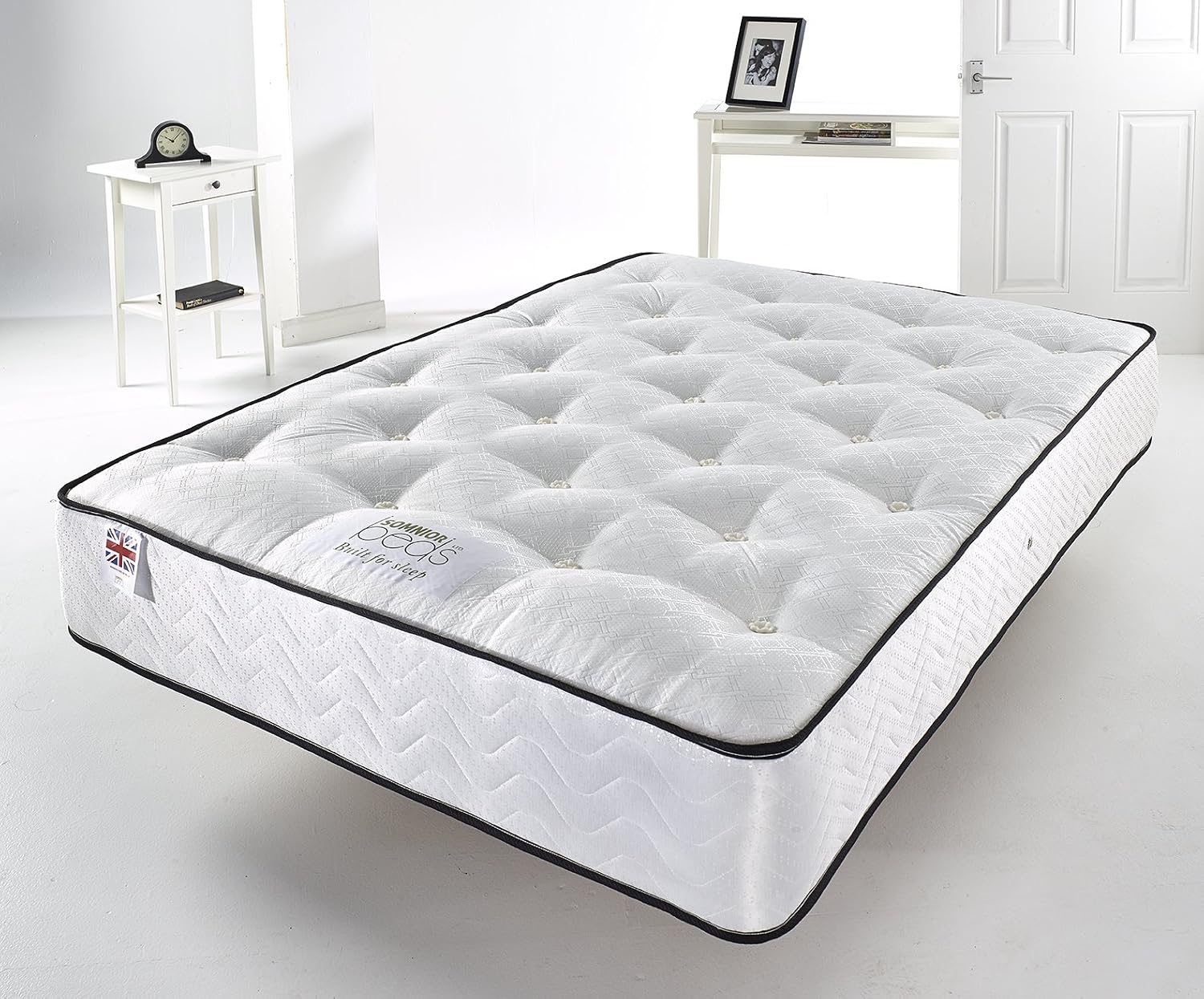 Somnior Beds Jubilee Moon Mattress, King Size, White, 200x150x26 cm - Image 3