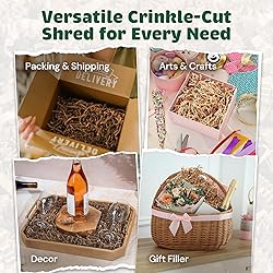 CrinklePak USA Made Crinkle Cut Paper Shred Filler