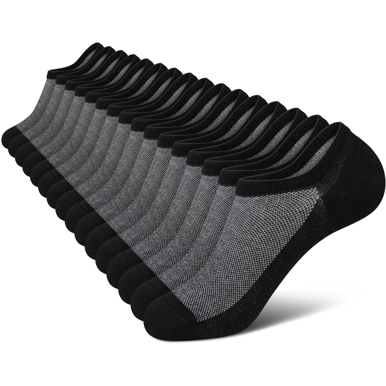 wernies No Show Men Socks, Low Cut Ankle Sock, Men
