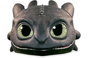 Dreamworks Dragons How To Train Your Dragon, Electronic Blast & Roar Toothless Mask, Kids Dress Up & Pretend Play Costumes for Boys & Girls Ages 4 & Up