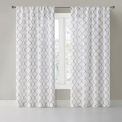 Amazon Com Wonder Home Pair Of Burlington Geometric Pattern