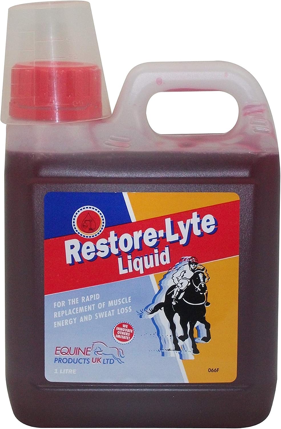 Equine Products Restore-Lyte Liquid Horse Supplement, 1 Litre, Clear
