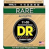 DR Strings Rare - Phosphor Bronze AcousticHex Core 11-50 (RPML-11)