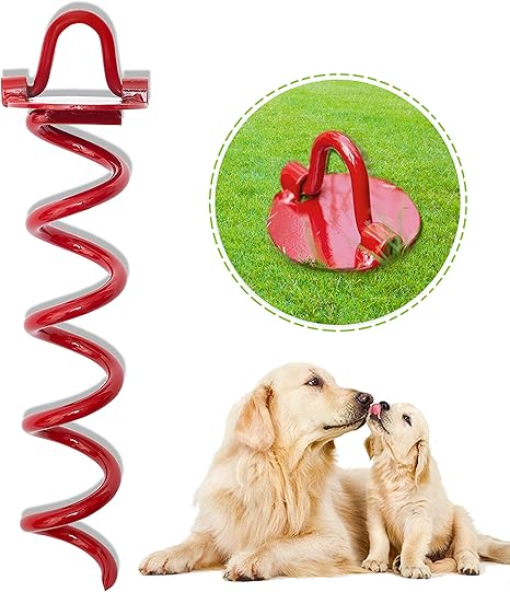 Spiral stake for large dogs Clearance