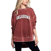 chicka-d NCAA womens Burnout Campus Pullover