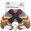 Not Just A Patch CGM Sensor Patches For Dexcom G6 & MiaoMiao (20 Pack) - Water Resistant & Durable For Active Lifestyle For 10-14 Days - Pre-Cut