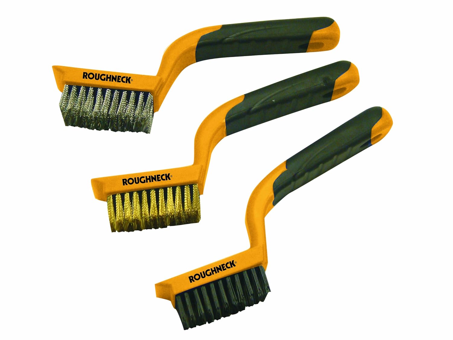 Roughneck ROU52012 Wide Wire Brush Set (3Piece) Amazon.co.uk DIY & Tools