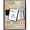 eco-eco A2 50% Recycled 40 Pocket Presentation Display Book