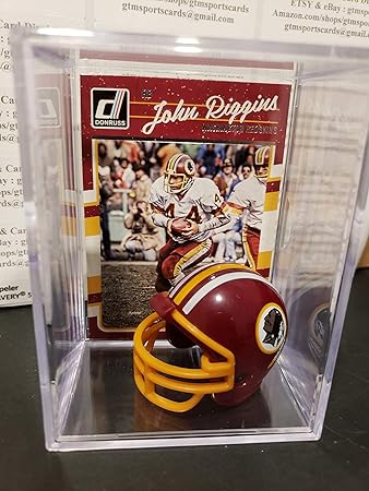 john riggins autographed helmet