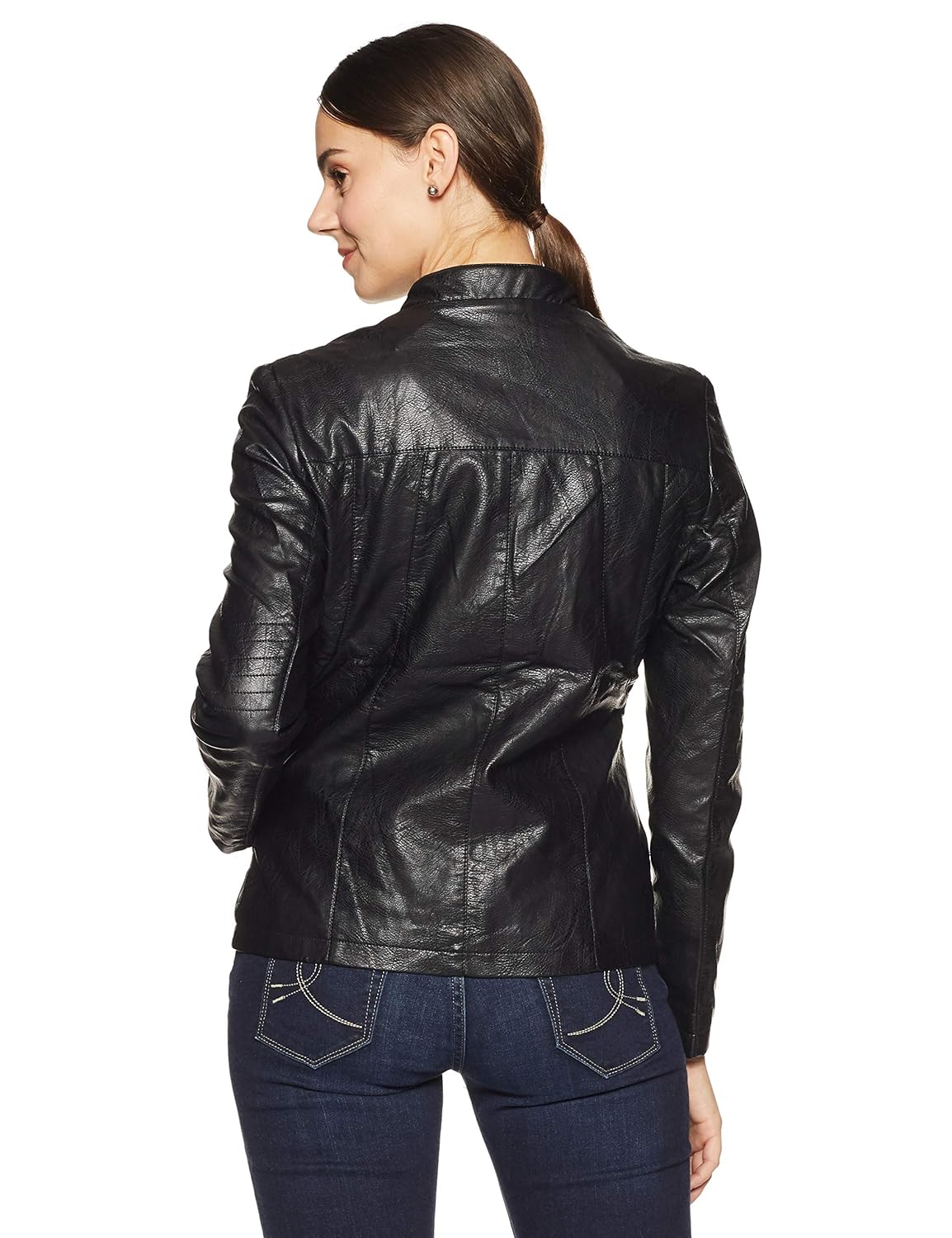 qube by fort collins women's biker jacket