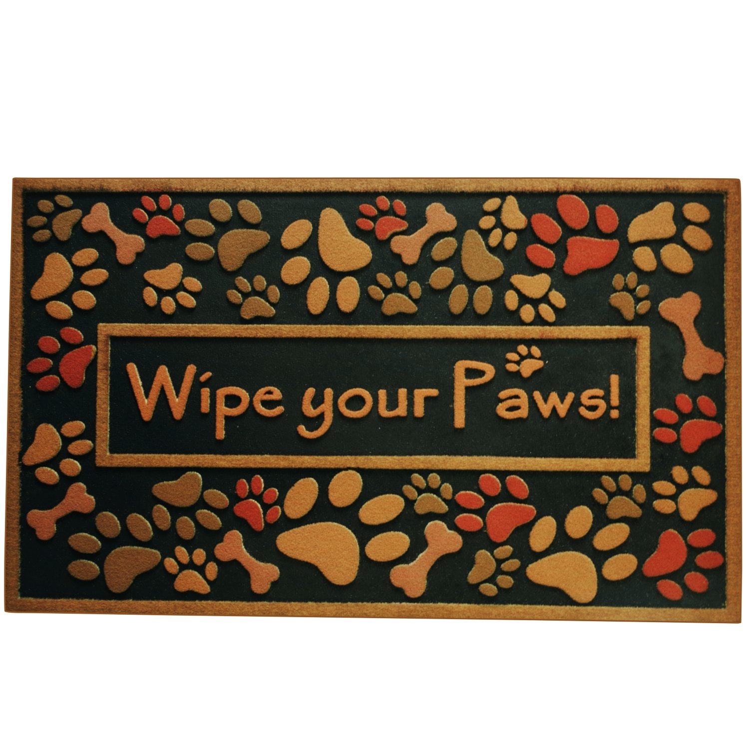 Amagabeli Wipe Your Paws Doormat Nonslip Entrance Rug Floor Mats Shoe