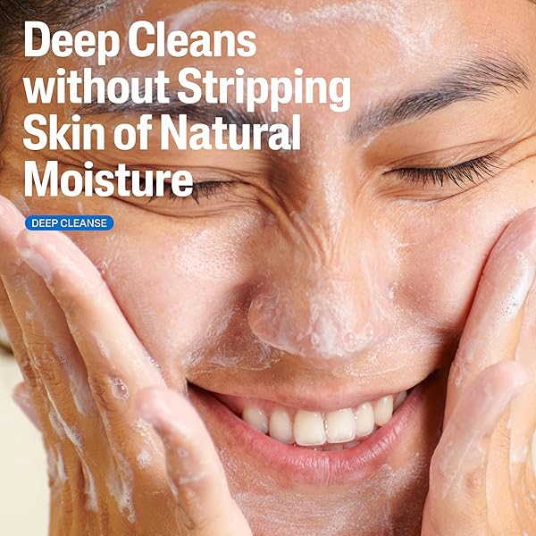 CETAPHIL FACE WASH, DAILY FACIAL CLEANSER FOR SENSITIVE, COMBINATION TO OILY SKIN, 16 OZ, FRAGRANCE FREE, GENTLE FOAMING, SOAP FREE, HYPOALLERGENIC