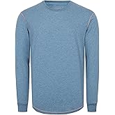 TICOMELA FR Shirts for Men 4oz Lightweight Flame Resistant Crewneck T-Shirts 100% Cotton Fire Retardant Henley Shirts