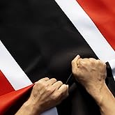 Anley Rip-Proof Double Sided 3-Ply Trinidad and Tobago Flag 3x5 Foot - Vivid Color, Canvas Header and Wrinkle Resistant - The Strongest, Longest Lasting Trinidad & Tobago Flags 3 X 5 Ft