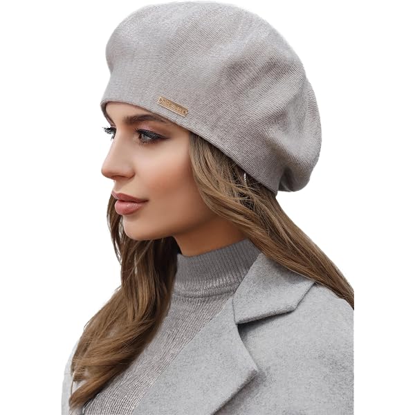 4351 Women Retro Houndstooth Beret Hat Newsboy Caps Fashion Winter Knitted Women Newsboy Caps Warm Visor British Beret Hat Cozy Fall  main image 4