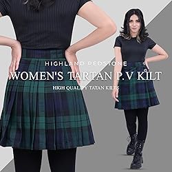 Scottish Tartan Kilts for Women I Traditional