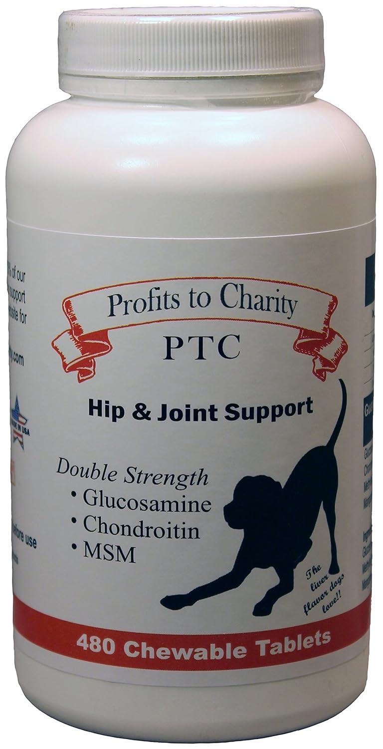 PTC Glucosamine Chondroitin MSM for Dogs, Strength Hip and Joint