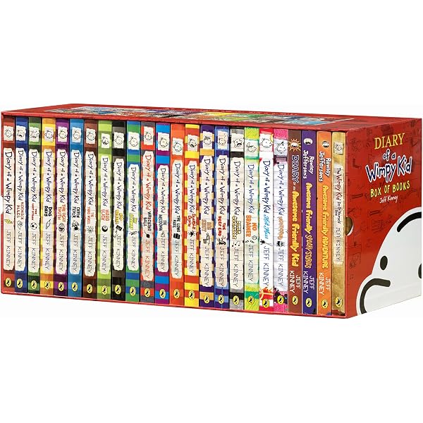Amazon.com: Jeff Kinney Diary of a Wimpy Kid Complete 1–24 Book