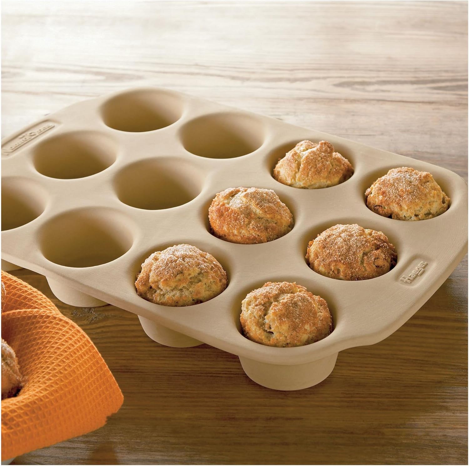 Haeger NaturalStone 12Cup Muffin Pan by HAEGER Amazon.co.uk Kitchen