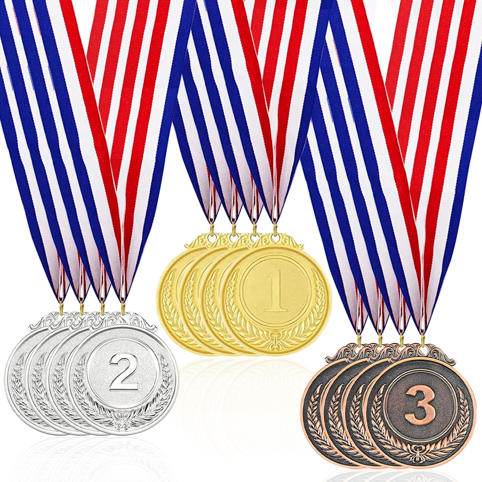 Omevett Sports-044 Unisex Adult Medals, Multi Colour