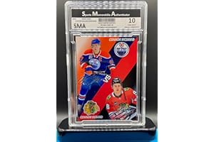 Connor Bedard VS Connor McDavid 2024 Rookie Card RC Facsimile Autographed Rare Graded Limited Edition Chicago/Edmonton Hockey