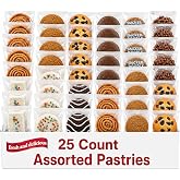 LilDebbie Cookie Assortment, 25 Count, Snack Cakes Assorted Variety Pack, Individally Wrapped pastries, Includes Assorted Single Cookie Snacks For Travel, Offices, Lunchboxes, Gifts