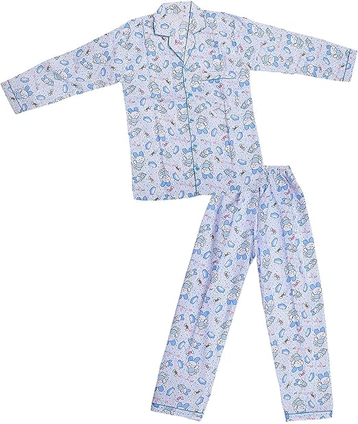 V3E Night Suit Night Wear for Baby Boy 100 Cotton Collar Shirt and